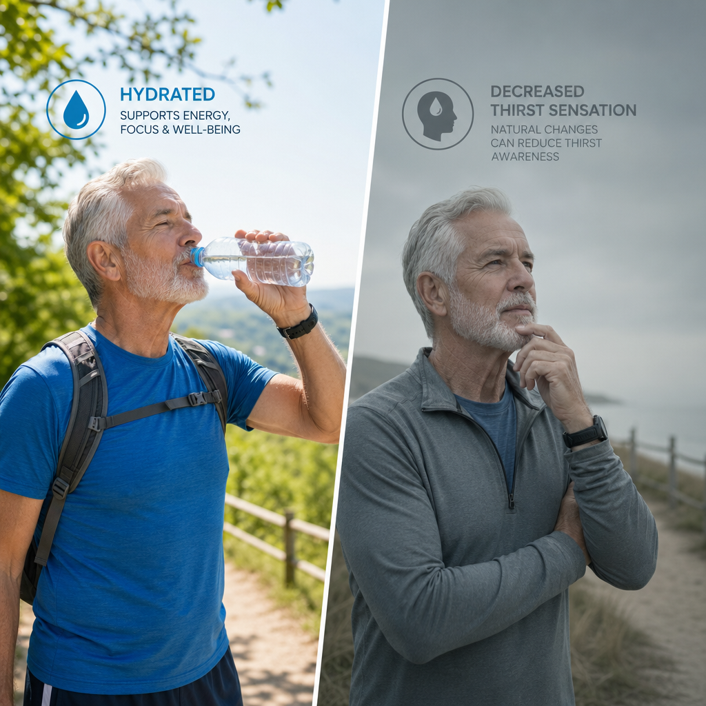 Why Hydration Gets Trickier with Age